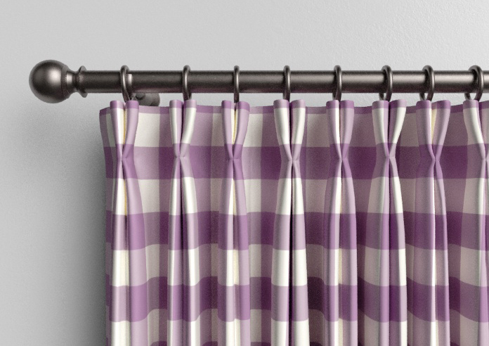Gingham, Dusting - Made to Measure Curtains - Image 10